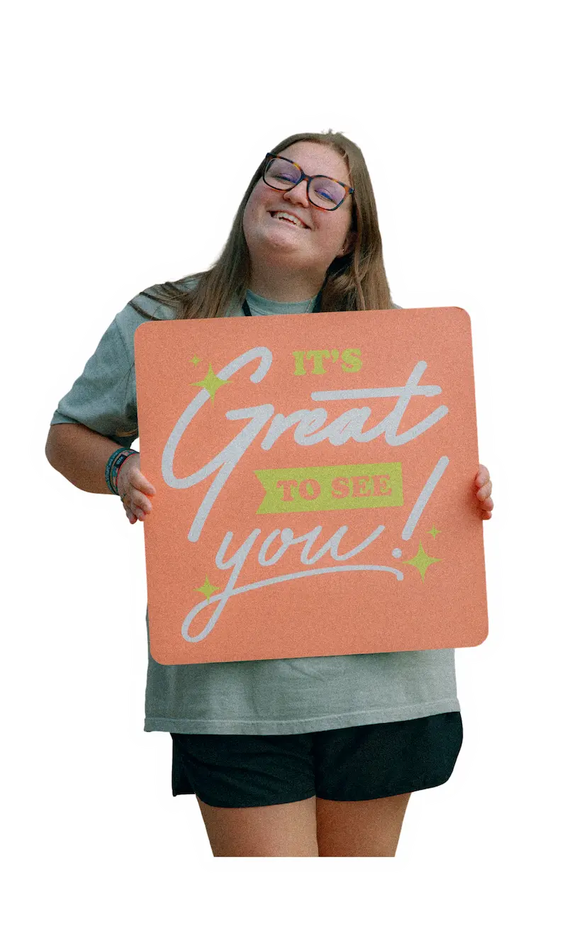 Welcome Sticker